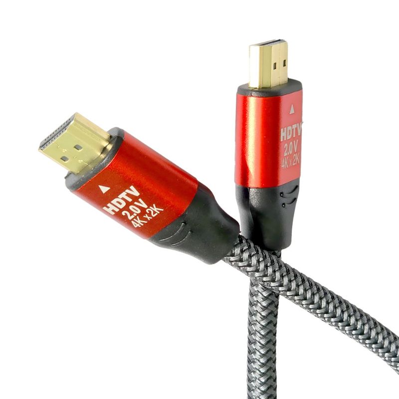 HIVEN High-Speed HDMI Cable 4K Ultra HD(3 meter)-red - Image 2