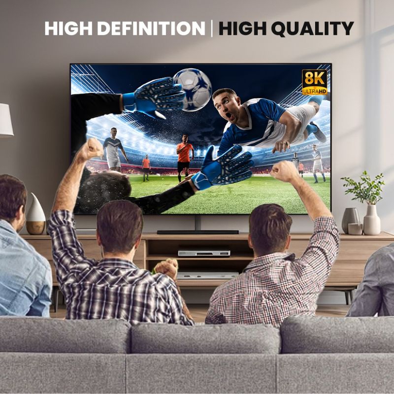 HIVEN High-Speed HDMI Cable 4K Ultra HD(3 meter)-red - Image 8